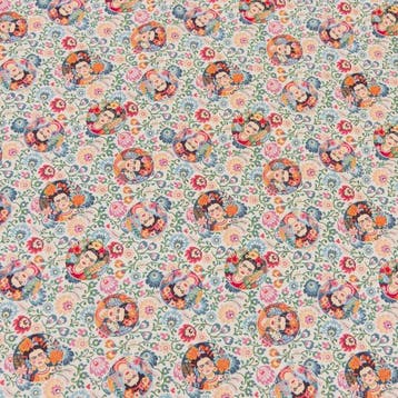 BA217 - Decoratief gobelinweefsel Frida-stijl – Veelkleurig, Antiek en Kunst