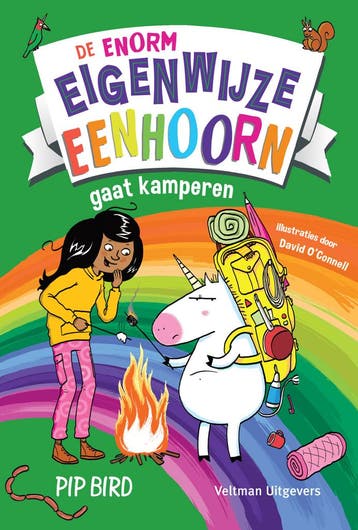 De enorm eigenwijze eenhoorn gaat kamperen / De enorm, Verzenden, Zo goed als nieuw, Pip Bird