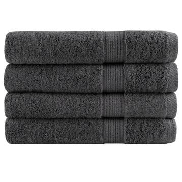 vidaXL Saunadoeken SOLUND 4 st 600 g/m² 80x200 cm, Verzenden