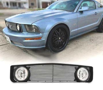 Calandre Pour Ford Mustang 05-09 + Phares Antibrouillard, Verzenden
