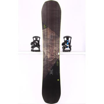 159 162 snowboard NIDECKER SCORE SERIES WIDE, Black/lime, Fu, Sport en Fitness, Verzenden, Gebruikt
