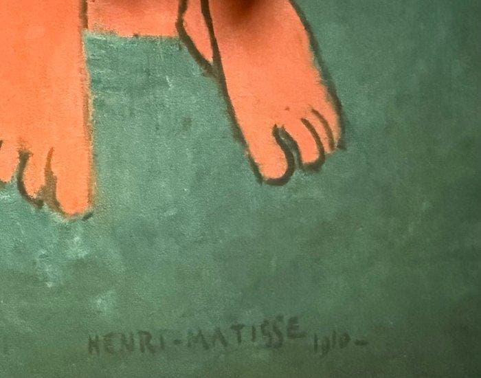 Henri Matisse (1869-1954) - Music, 1910”. Gesigneerd en, Antiek en Kunst, Kunst | Tekeningen en Fotografie