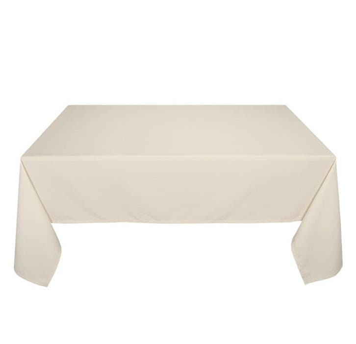 Nappe de Table Off White Beige 132x230cm - Treb SP, Maison & Meubles, Cuisine | Linge de cuisine, Envoi