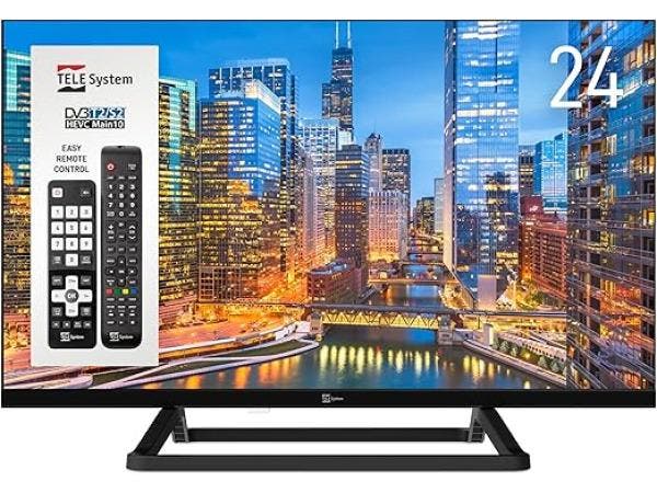Veiling - TELE System 24 inch TV - HD Ready - Dolby Audio, Audio, Tv en Foto, Televisies