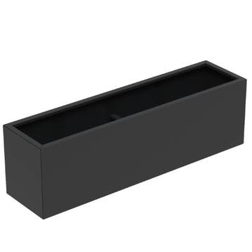 Aluminium plantenbak 200x50x60cm - Met bodem, 100 cm of meer, Nieuw, Metaal, 60 cm of meer
