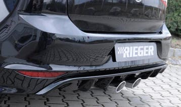 Rieger diffuser | geschikt voor VW Golf 7 VII R-Line 2013-20, Verzenden