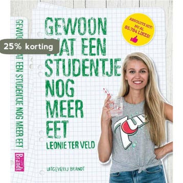 Gewoon wat een studentje nog meer eet 9789492037503, Verzenden, Gelezen, Leonie ter Veld