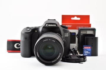 Canon EOS 60D shutter count 593 + EF-S 4-5.6/55-250mm IS