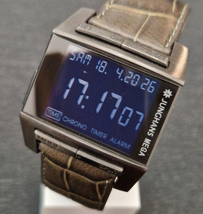 Junghans Mega 1000 Limited Edition Black - Limited Edition, Bijoux, Sacs & Beauté, Montres | Hommes