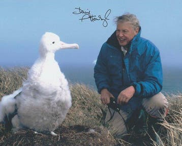 TV and Documentary Legend - Signed by Sir David Attenborough, Verzamelen, Nieuw