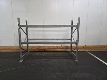 Palletstelling - 2 staanders 2100x1090mm - Tot. lengte: 2m89, Ophalen of Verzenden
