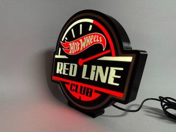 Hot Wheels RLC Sign Lichtbak - Hot Wheels RLC Sign Light Box, Nieuw