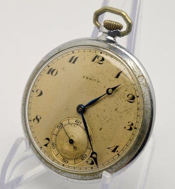 Zenith - mechanical pocket watch - 1900-1949, Handtassen en Accessoires, Horloges | Heren, Nieuw