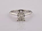 Ring - 14 karaat Witgoud - 2.52ct. tw. Diamant (Lab-grown)