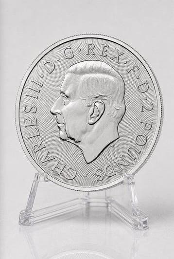 Verenigd Koninkrijk. 2 Pounds 2026 – Lion and Eagle Ag999 1