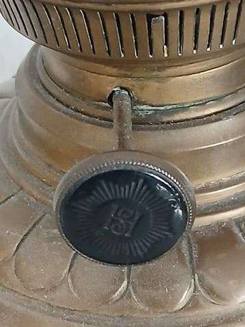 Lampe à pétrole - Laiton, Bronze - 15 BEC ANNA 19e siècle, Antiek en Kunst