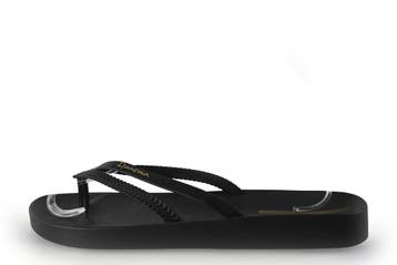 Ipanema Slippers in maat 40 Zwart, Slippers, Verzenden, Zwart, Zo goed als nieuw
