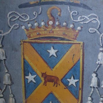 Anonymous French Artist - Crest of bishop Paul Felix de, Antiquités & Art