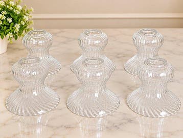 Kroonluchter (3) - Glas - Vintage glazen lampenkappen, Antiek en Kunst