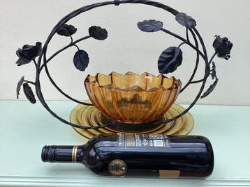 Scailmont - Centre de table - Verre - Heemskerk - Van, Antiek en Kunst