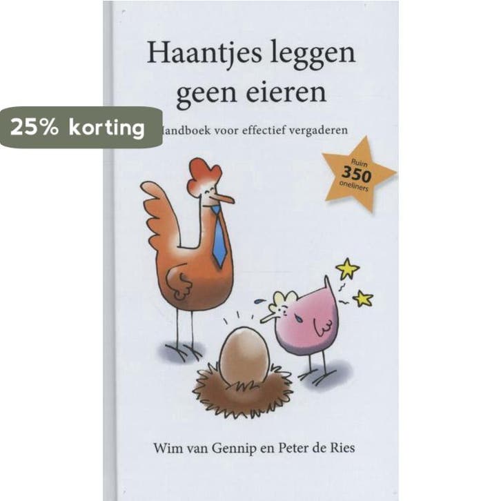 Haantjes leggen geen eieren 9789461550002 Wim van Gennip, Boeken, Economie, Management en Marketing, Gelezen, Verzenden
