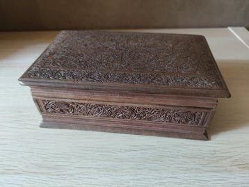 Kist - Hout - Anglo-Indische postbus