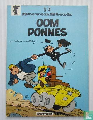 Steven Sterk - Oom Ponnes - 1969, Boeken, Stripverhalen, Zo goed als nieuw, Eén stripboek, Verzenden