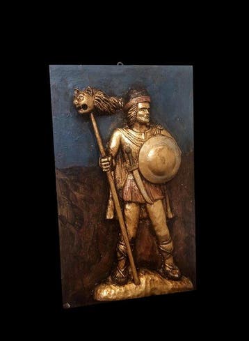 Decorazione da mobile - Paneel - Hout, Antiek en Kunst