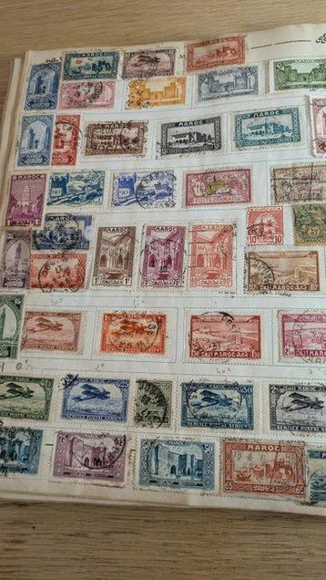 Monde - Yvert & Tellier – 1941 3000 Timbres Album 1860/1935, Postzegels en Munten, Gestempeld