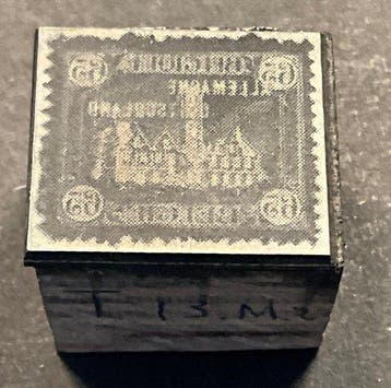 België 1919 - Bezettingszegel 65c Dendermonde, Gestempeld