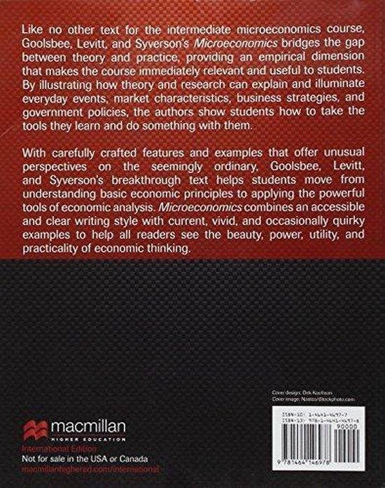 Microeconomics 9781464146978 Austan Goolsbee, Boeken, Taal | Engels, Gelezen, Verzenden