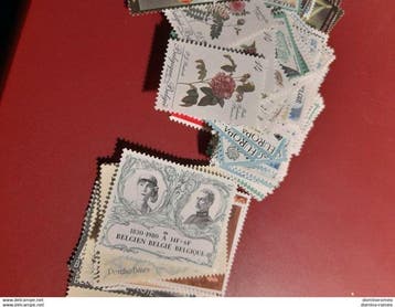 Belgique - 600 timbres de 14 fr = 8.400 bf