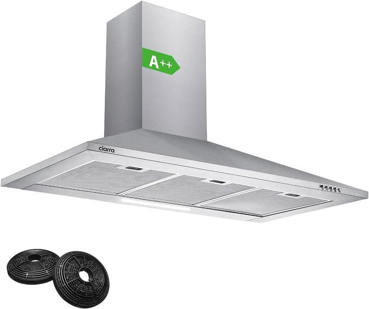 CIARRA Piramide RVS 90cm | Tweede kansje | OP = OP (dampkap), Electroménager, Hottes, Envoi