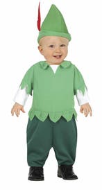 Peter Pan Kostuum Baby, Kinderen en Baby's, Carnavalskleding en Verkleedspullen, Verzenden, Nieuw