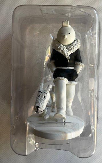 Moulinsart - Tintin - Ensemble de 2 figurines Noir et blanc, Nieuw