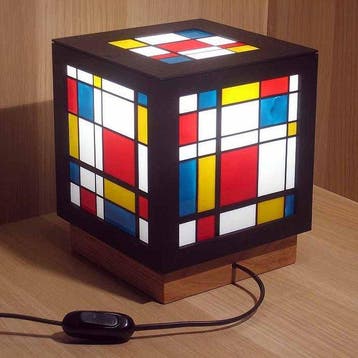 Sergio Milani - Lampe de table - Cubic 2026-01 - Résine,