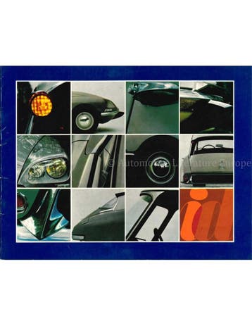 1968 CITROEN ID 19 BROCHURE FRANS, Nieuw