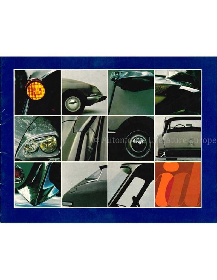 1968 CITROEN ID 19 BROCHURE FRANS, Boeken, Auto's | Folders en Tijdschriften