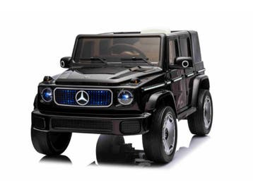 Mercedes Benz EQG, 12 volt elektrische kinderauto met rubber, Kinderen en Baby's, Speelgoed | Buiten | Accuvoertuigen, Ophalen of Verzenden
