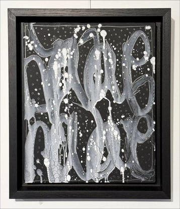 Jonone (1963) - Composition en noir (original artwork), Antiquités & Art