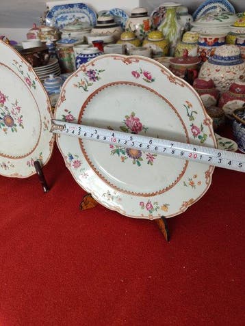 Assiettes - Porcelaine - Chine - Qianlong (1736–1795)