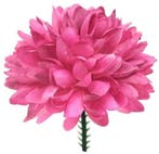 Chrysant Pick Fuchsia Zijdenbloem 7 cm per stuk