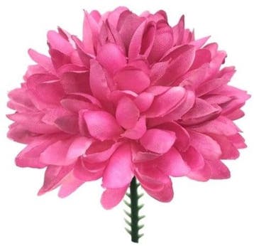 Chrysant Pick Fuchsia Zijdenbloem 7 cm per stuk