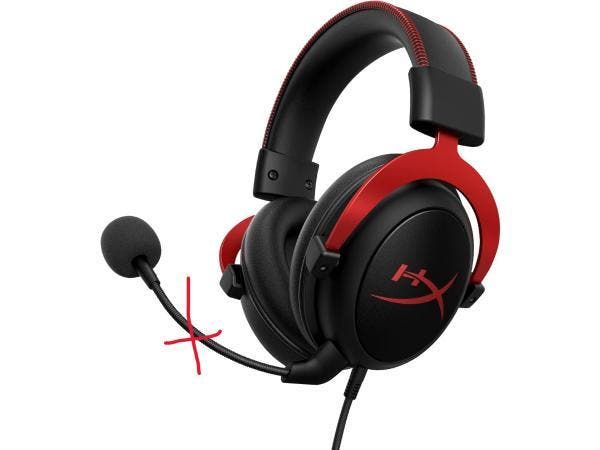 Veiling - HyperX Cloud II gamingheadset 7.1 - Mist microfoon, Computers en Software, Headsets