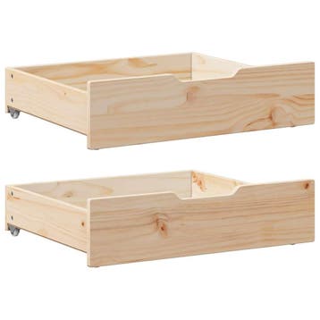 Bedlades grenen 2st | Retour deal | -29%, Verzenden, Nieuw, Hout, Overige maten
