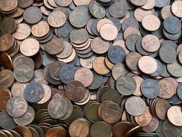 Verenigde Staten. 1 Cent Lot de 1,5 Kg - Lincoln Mémorial