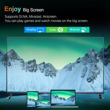 W2 TV Box Mediaspeler - Android 11 Kodi 4K - 4GB RAM - 64GB, TV, Hi-fi & Vidéo, Accessoires de télévision, Verzenden
