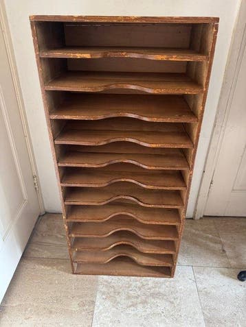 Kast - Hout - Sorteer / postkast