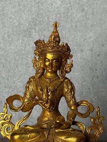 Vajrasattva 11 cm - Brons - Azië (Zonder minimumprijs)