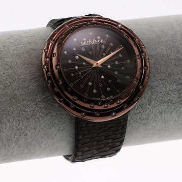 GEOVANI - Swiss Diamond Watch - GOL516-CL-D-4 - Case is, Nieuw